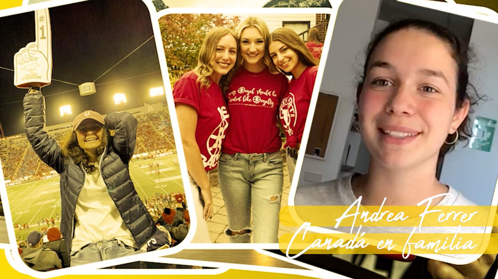 Experiencia: Andrea Ferrer, estudiante en el programa "Canadá en Familia"