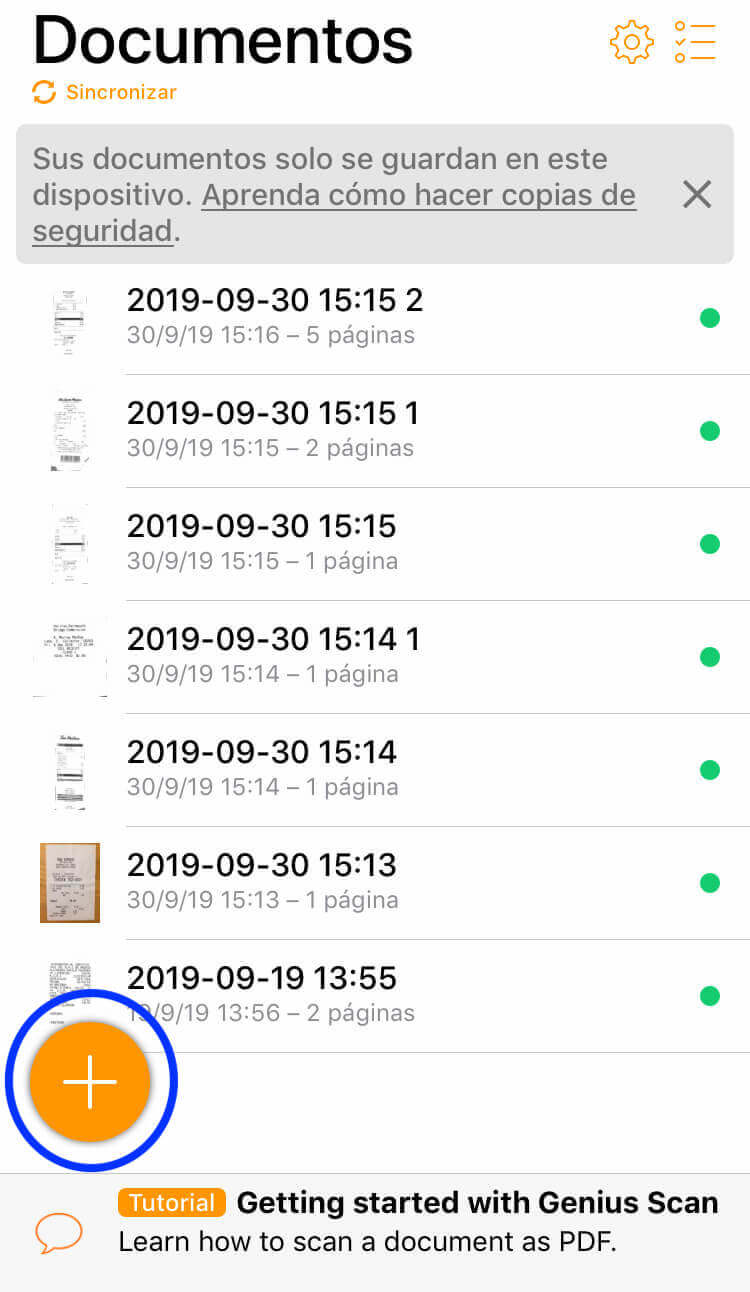 Crear documentos en alta calidad