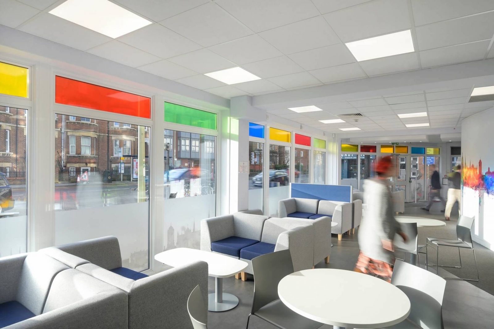 sala de estudio en Oxford international college