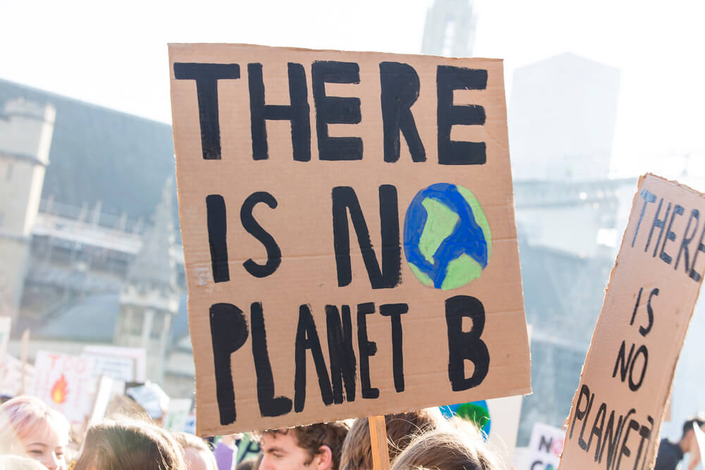 cartel de there is no planet B